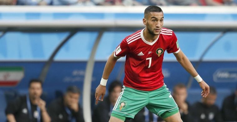 Ziyech en Mazraoui opgenomen in Marokkaanse selectie voor play-offs WK