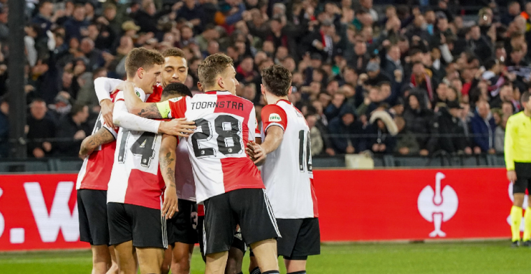 Feyenoord klaart de klus en mag zich opmaken voor de kwartfinales