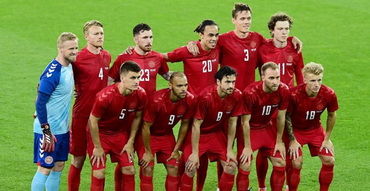 Schmeichel stellig: 'Nooit getwijfeld dat hij weer voor Denemarken zou spelen'