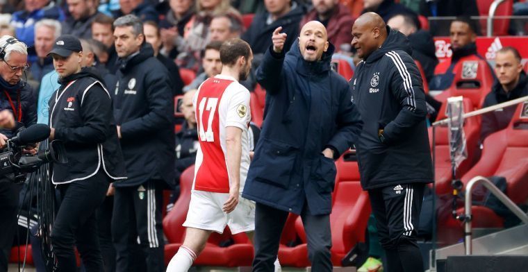 Ajax-coach Ten Hag weet: 'Zij zijn ontevreden, maar team staat boven alles'