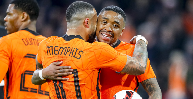 Nederland speelt dankzij ijzersterke slotfase gelijk tegen Duitsland