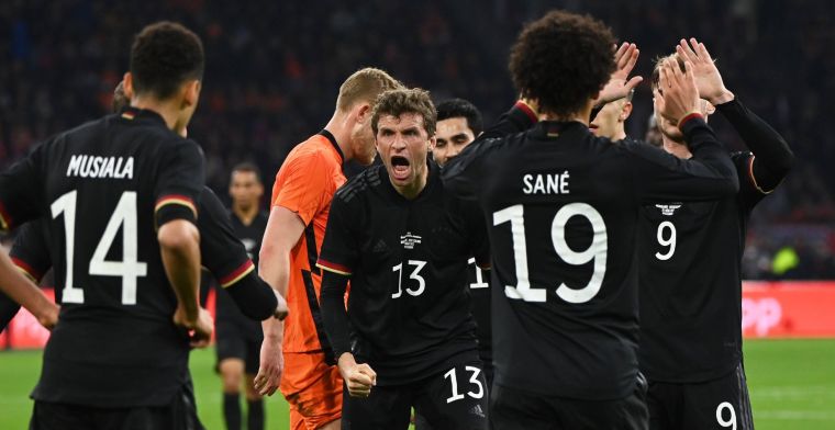 Rapportcijfers Duitse media: zes onvoldoendes voor Oranje, Müller blinkt uit