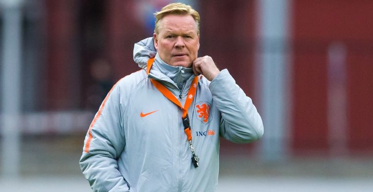 'Volgens mij is iedereen het eens met Oranje-aanstelling Koeman, zelfs Van Gaal'