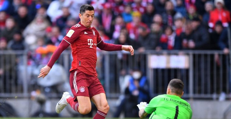 Lewandowski redt Bayern: treffer nummer 32 genoeg voor nipte zege