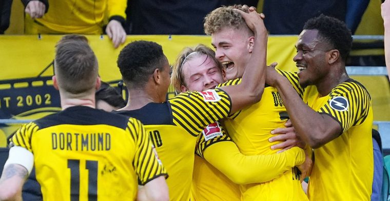 Dortmund scoort vijf keer in één kwartier, Flekken op Champions League-koers