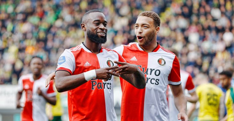 Feyenoord doet wat het wil in tussendoortje: Fortuna ontsnapt aan monsterscore