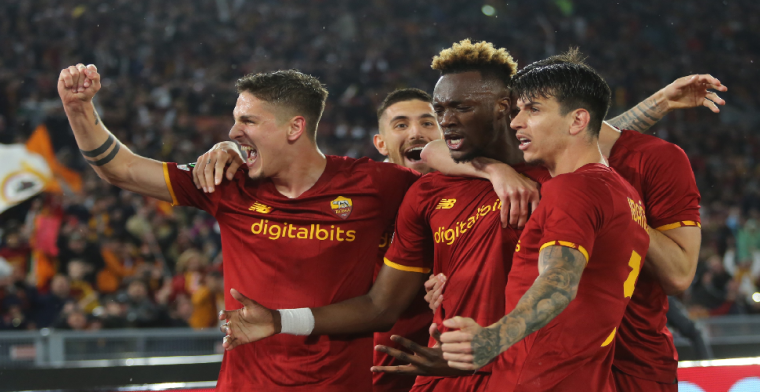 AS Roma verslaat Leicester City en staat tegenover Feyenoord in Tirana