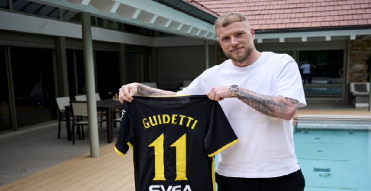 'Välkommen, superguidetti': Guidetti heeft een nieuwe club gevonden