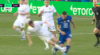 Schandelijke tackle: James (Leeds) komt invliegen op enkel Kovacic (Chelsea)