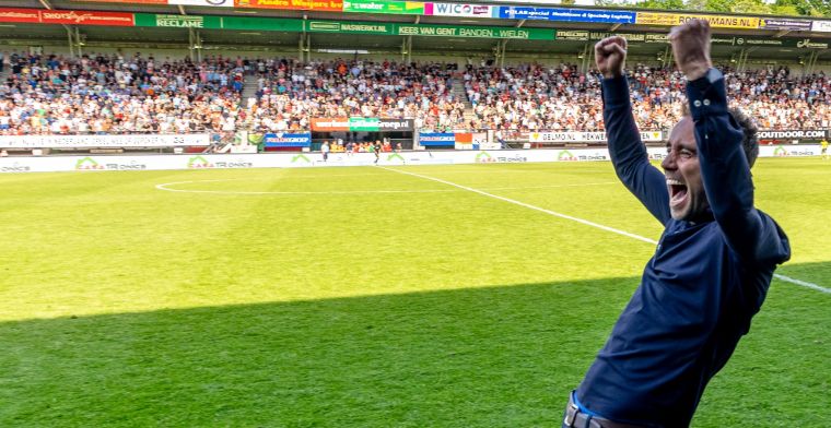 Fortuna-trainer Ultee trots: 'Als je ziet hoe drie man zich voor die bal gooit'