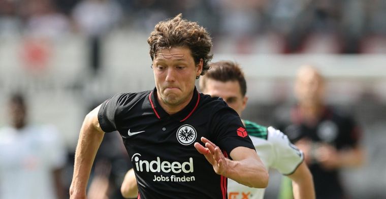 Ook tweede buitenlandse avontuur mislukt: Lammers verlaat Eintracht Frankfurt