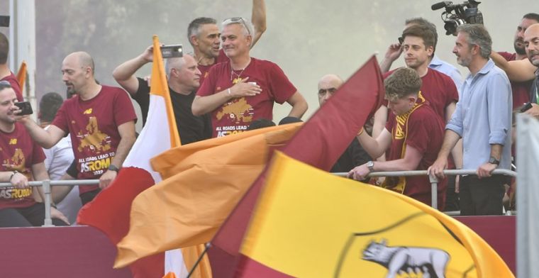 Mourinho bedankt Roma en voedt speculatie: 'Nadenken over 'wat nu?''