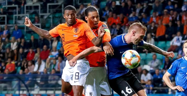 Van Dijk reageert op Oranje-ingreep Van Gaal: 'Wijnaldum niet lekker in z'n vel'