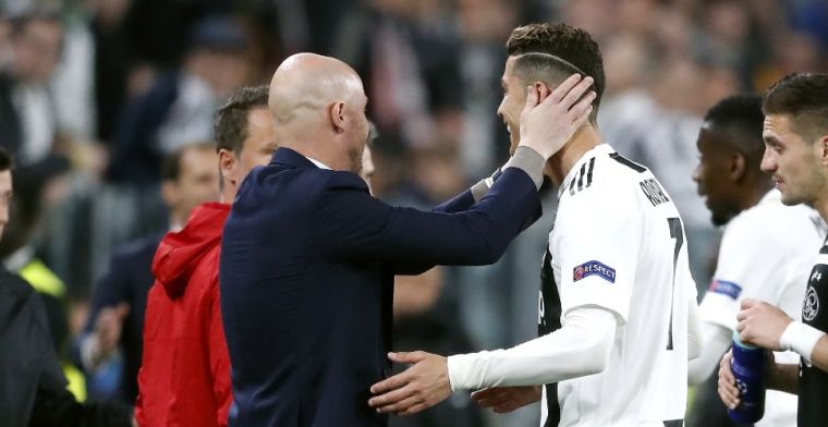 Ronaldo schaart zich volledig achter Ten Hag: 'Fantastisch gedaan bij Ajax'