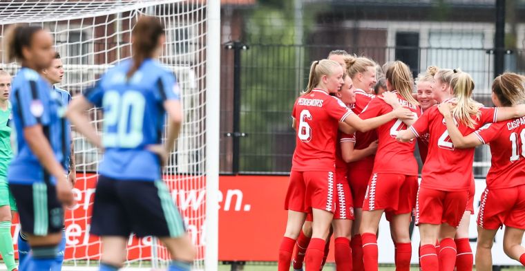 Niet Ajax, maar Twente pakt tweede prijs in damesvoetbal na kraker met zeven goals