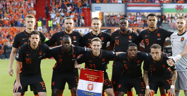 Nederland wint in extremis van Wales, precies zoals zes dagen geleden
