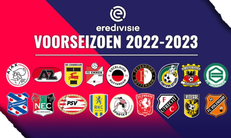 Van Ajax tot FC Volendam: alle oefenwedstrijden van de achttien Eredivisie-clubs