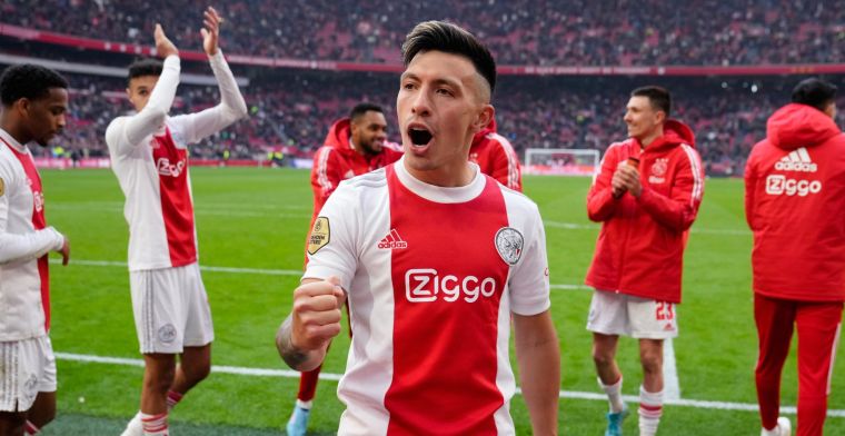 'Martínez dient transferverzoek in bij Ajax en wil alléén naar Premier League'