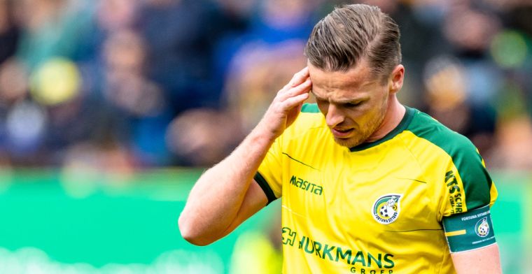 Fortuna Sittard breekt met captain, 'interesse uit Eredivisie en Eerste Divisie'