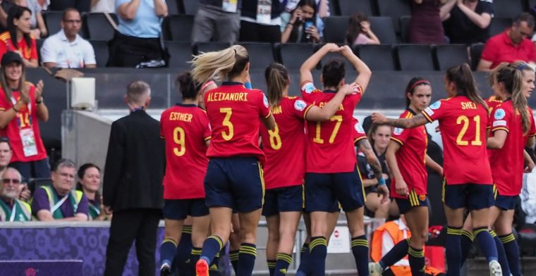 Scandinavische treurnis op EK: Spanje elimineert verliezend finalist Denemarken