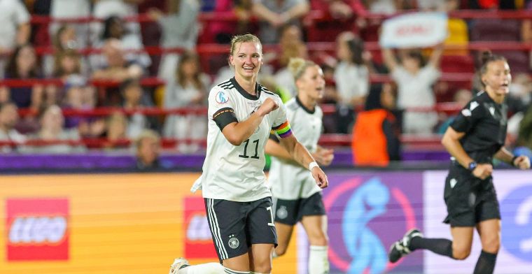 Duitsland bereikt halve finale EK na spektakelstuk tegen Oostenrijk   