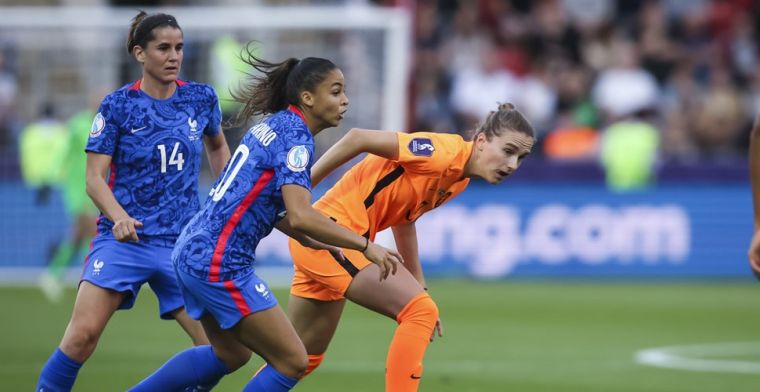 Nederland is Europees kampioen af: Oranje Leeuwinnen verliezen van Frankrijk