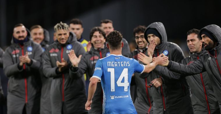 Dries Mertens kan op zoek naar nieuwe club: Napoli doet geen nieuw voorstel