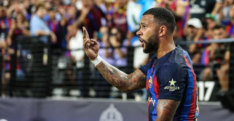 'Memphis kan mogelijk in Italiaanse top terecht bij Barça-vertrek'