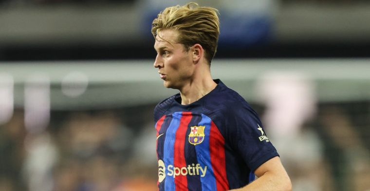 'Nieuwe wending: Barça onderzoekt optie om Frenkie de Jong te verhuren'