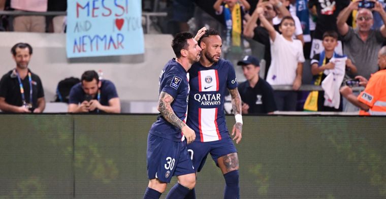 PSG heeft eerste prijs van seizoen binnen, hoofdrollen voor Messi, Neymar en Ramos