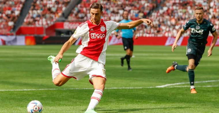 Lucca kan niet overtuigen tijdens Ajax-debuut: 'Dat zag er niet heel best uit'