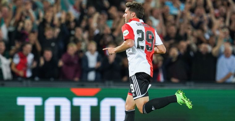 Feyenoord-aanwinst beleeft 'droomavond': 'Echt geweldig dat de fans me toezongen'
