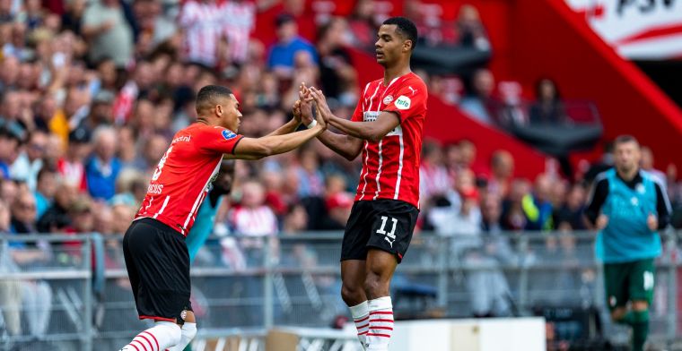 'Gakpo wil vertrekken, PSV wimpelt Southampton-interesse vooralsnog af'