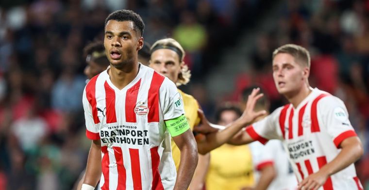 Gakpo probeert PSV-remise te verklaren: 'Niet zuiver en tempo te laag'
