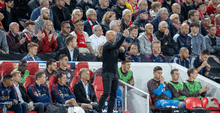 Schreuder reageert op Ajax-nederlaag: We zijn nog steeds in ontwikkeling