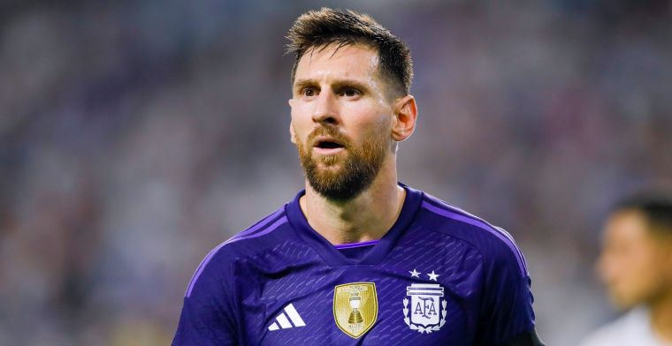 Messi blikt vooruit op WK: 'Dat is een zware tegenstander'