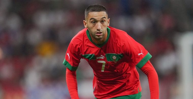 Heldenrol blijft nipt uit voor Ziyech: Marokko gelijk in laatste test voor WK