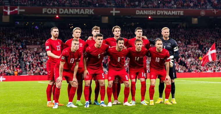 Denemarken geeft statement af met opvallende shirts: 'Willen niet zichtbaar zijn'