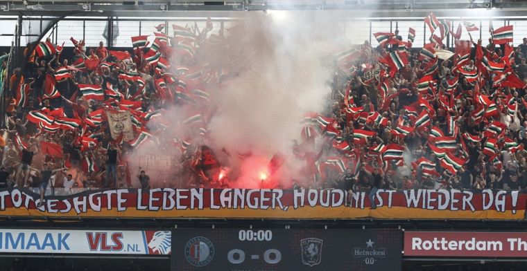 FC Twente mist steun van supporters in De Kuip: 'Pleur op Feyenoord'