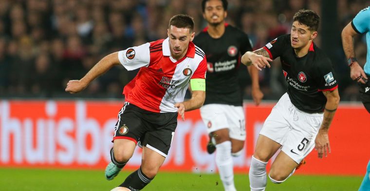 Feyenoord pakt meeslepend punt in Europa League, zorgen om Timber
