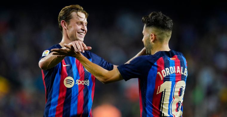 Barcelona wint aan hand van Lewandowski en De Jong overtuigend van Villarreal