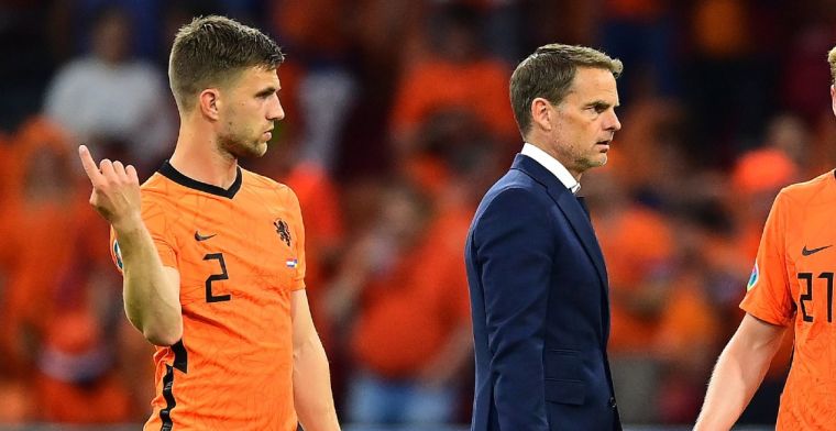 De Boer ziet 'rare' Van Gaal-keuze: 'Daar is Veltman misschien beter dan De Ligt'