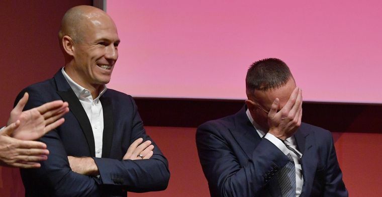Schitterende woorden van Robben aan Ribéry: 'Eer om deel te zijn van Robbery'