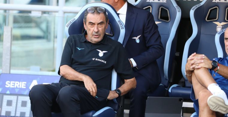 Lazio-trainer Sarri is kwaad op de UEFA: We voelen ons in de maling genomen