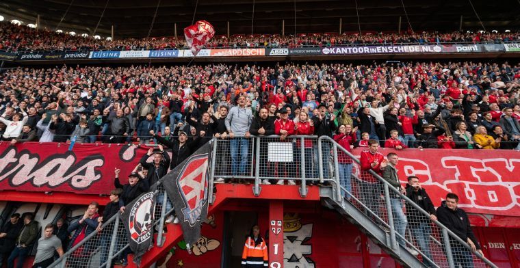 Geen 'homosupportersvereniging' bij FC Twente: 'Past niet in ons beleid'