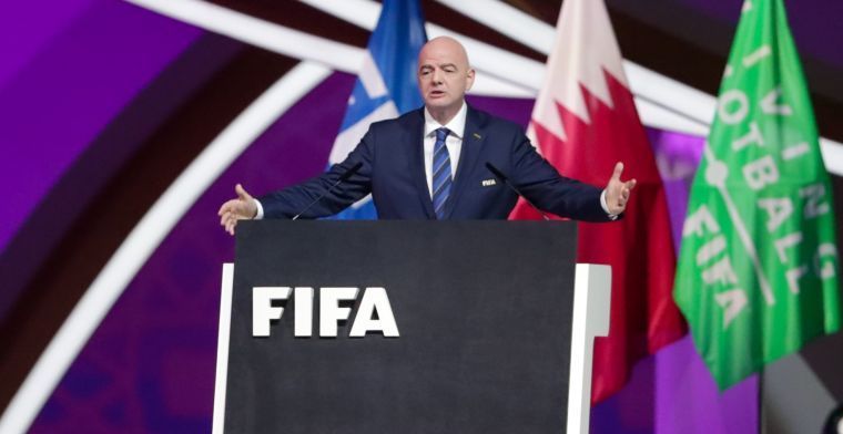 Infantino wil niks weten van kritiek op WK: 'Europa kan voorbeeld nemen aan Qatar'
