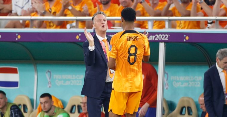 'Van Gaal kan hem niet meer opstellen in de tweede wedstrijd van Oranje'