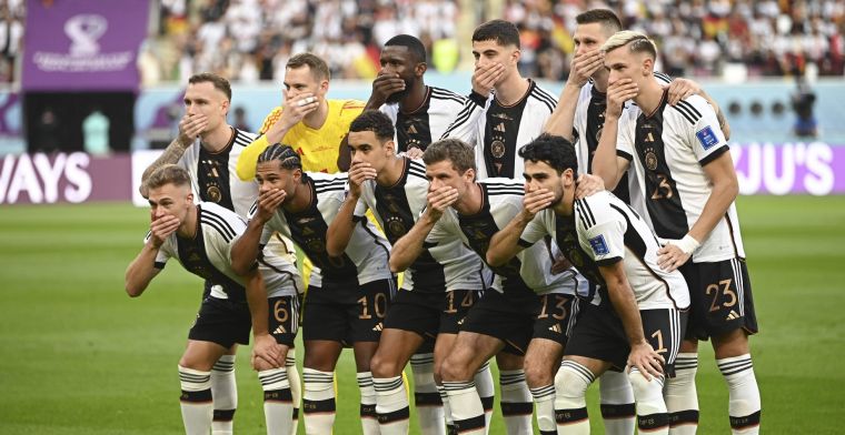 Duitsland maakt krachtig statement op teamfoto na FIFA-verbod op One Love-band
