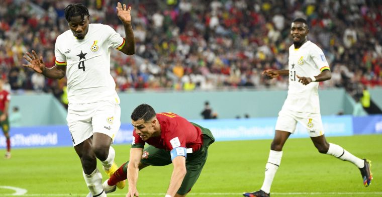 Bondscoach Ghana woedend: 'Waarom? Alleen omdat het Ronaldo is?'