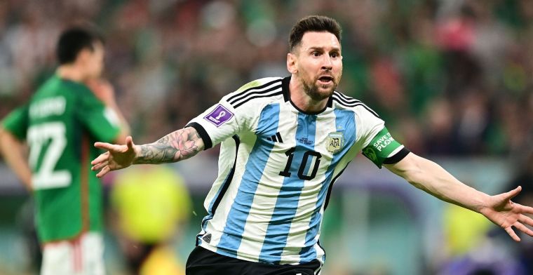 Messi bevestigt sterrenstatus en wijst Argentinië de weg tegen Mexico